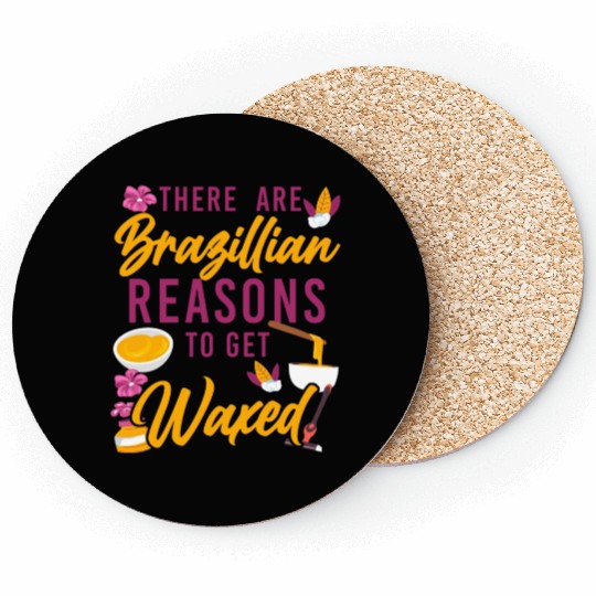Cute Esthetician Skincare Coasters