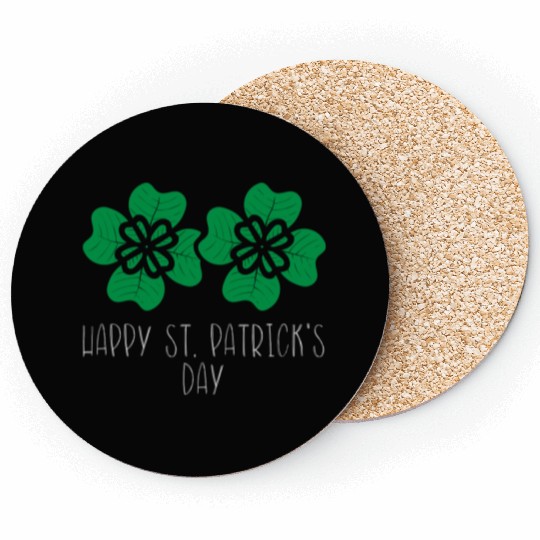 Happy St Patrick s Day Luck Of The Irish Coasters