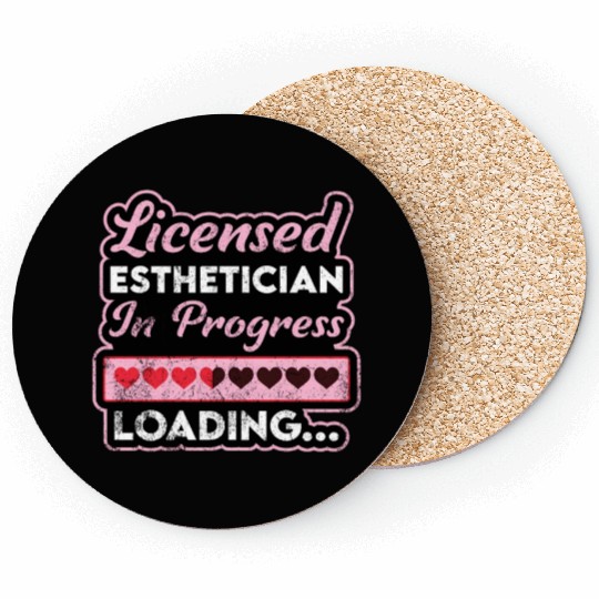 Licensed Esthetician In Progress Future Estheticia Coasters