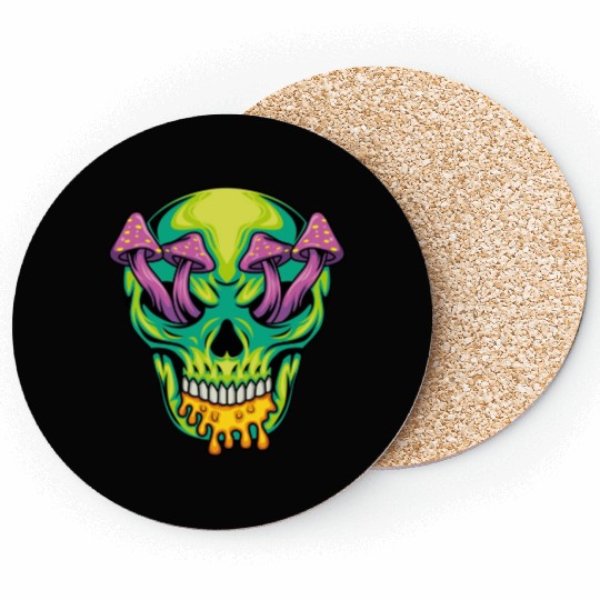 Mysterious skull Coasters