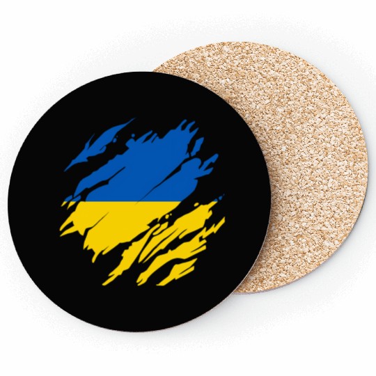 Ukrainian Flag Ukraine Coasters