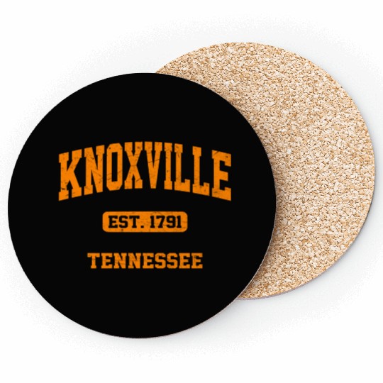 Knoxville Tennessee Tn State Athletic Style Coasters
