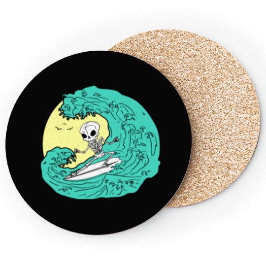 Skeleton surfing on Wave Coasters