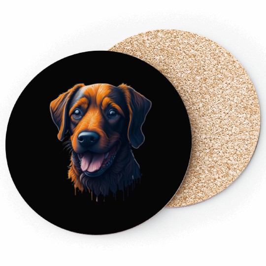 Pawfect Watercolor Dog Coasters