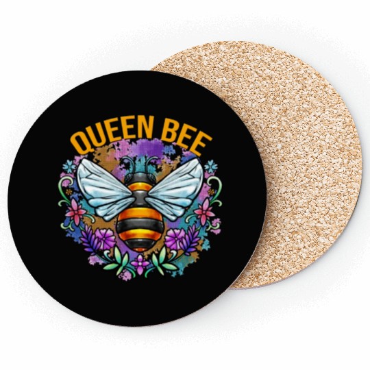 Queen Bee Gardening Coasters