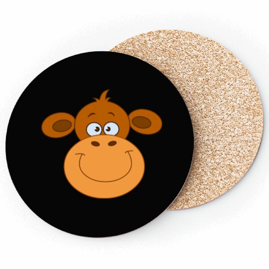 Monkey Face Coasters
