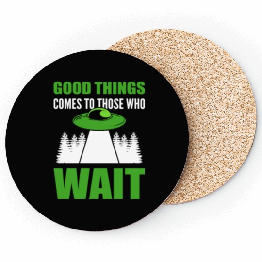 Those Who Wait Hopeful Person Gift Coasters
