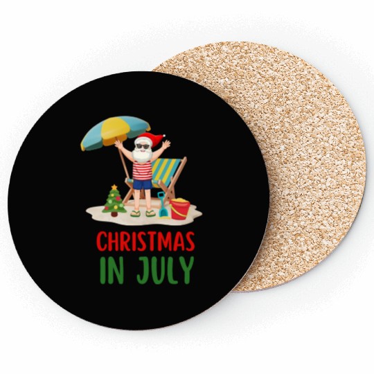 CHRISTMAS IN JULY Coasters