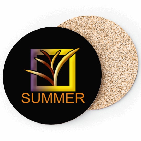 Summer Design Coasters