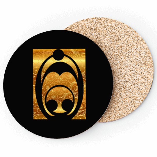 New youth classic golden Coasters for girls