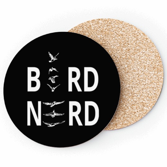 Bird Nerd For Birders Coasters
