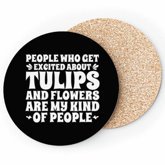 Tulip Gardening Tulips Coasters