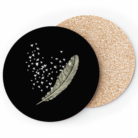 Feather Birds Coasters