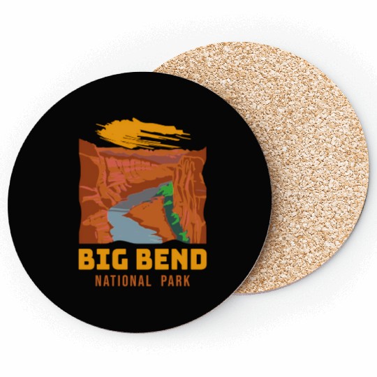 Big Bend National Park Novelty Coasters