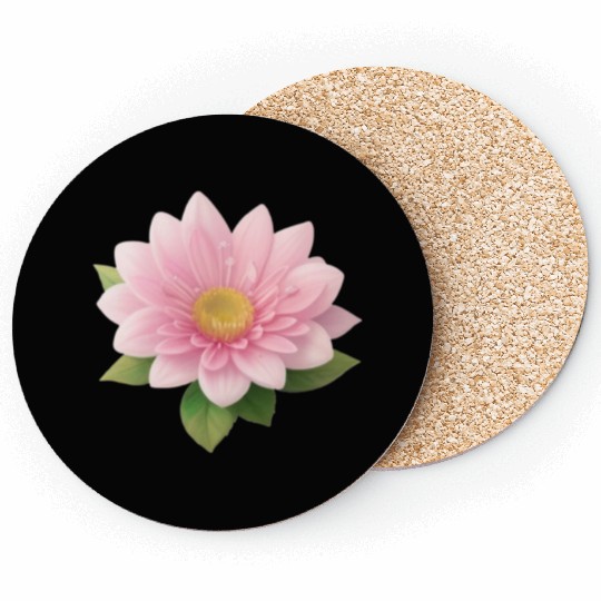 Lovely Pink Little Flower - Water Lily Coasters