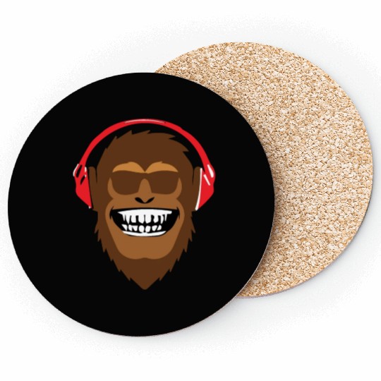 monkey music Coasters