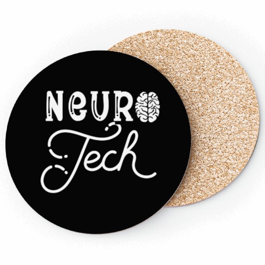 Neuro Tech Neurology Nursing Medical Neuro Science Coasters