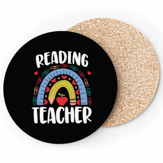 Reading Teacher Coasters