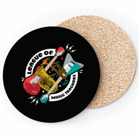 Music Teacher League Coasters