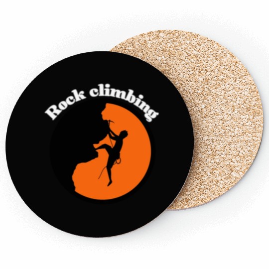 Rock climbing design Coasters