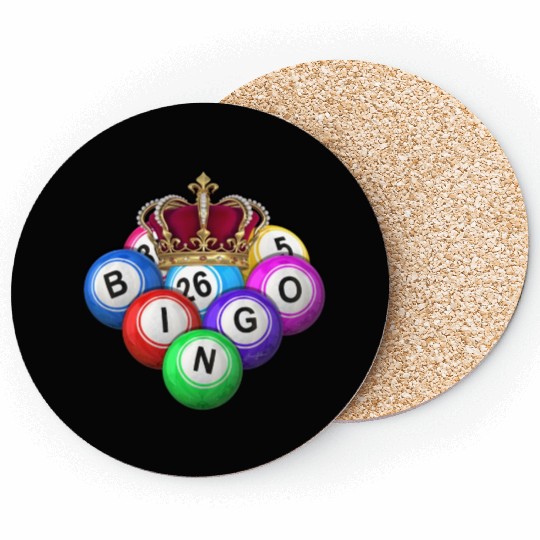 Bingo King Balls 2 Coasters