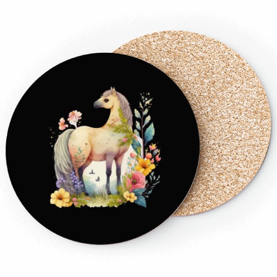 Wild and Free Horse Galore Coasters