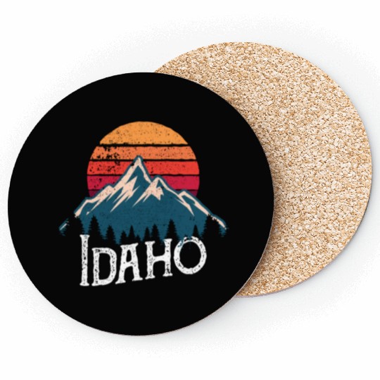 Idaho Id Moains Outdoor Wildness Coasters
