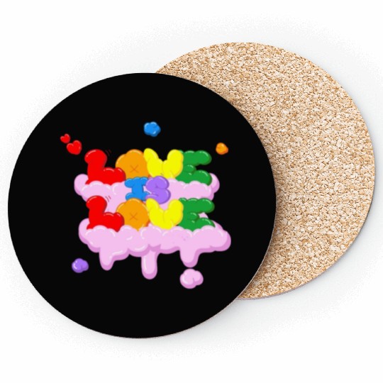 Love is love Coasters