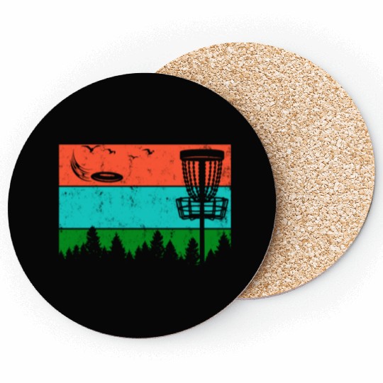 Ultimate Frisbee Frolf Disc Golf Flying Disc Sport Coasters