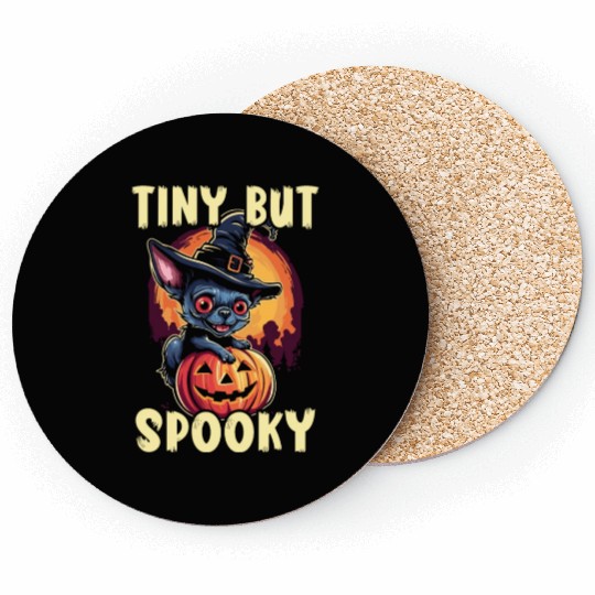 Chihuahua Halloween Puppy Trick Or Treat Dog Lover Coasters