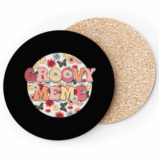 GROOVY MEME Coasters