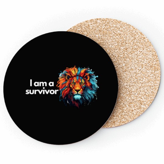 Lion Artwork Coasters