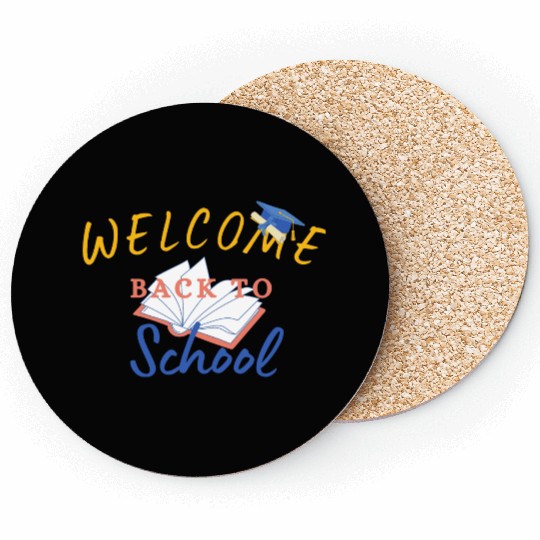 welcome back to school Coasters
