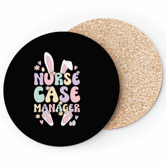 Nurse Case Ager Easter Bunny Case Aget Easter Coasters