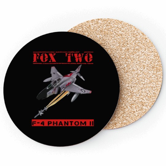 FOX TWO F 4 Phantom II Coasters