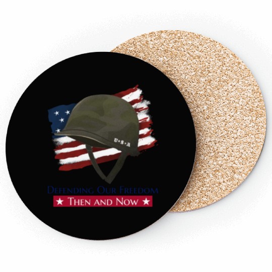 American Veteran | US Veteran | Military Veteran Coasters