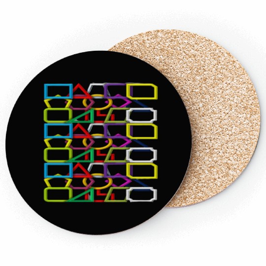 Geometric shapes Coasters