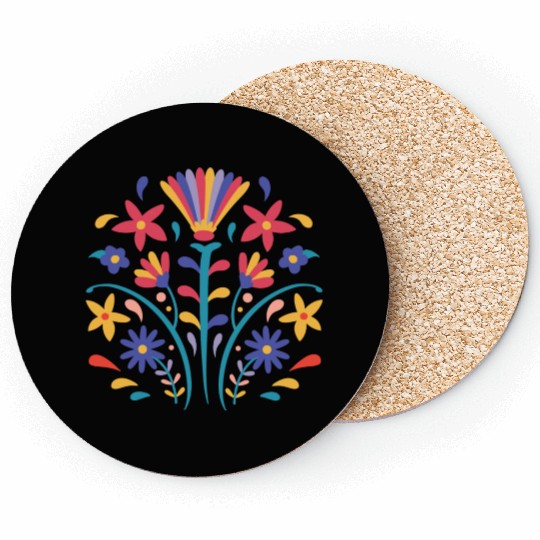 Flower Painting Coasters