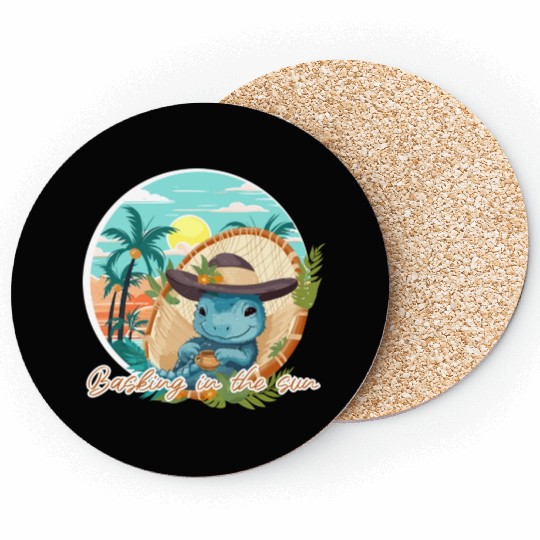 Basking In The Sun Coasters