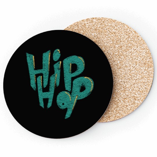 Hip Hop Wall Street Art Coasters