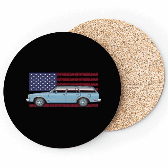 Usa Light Blue Coasters