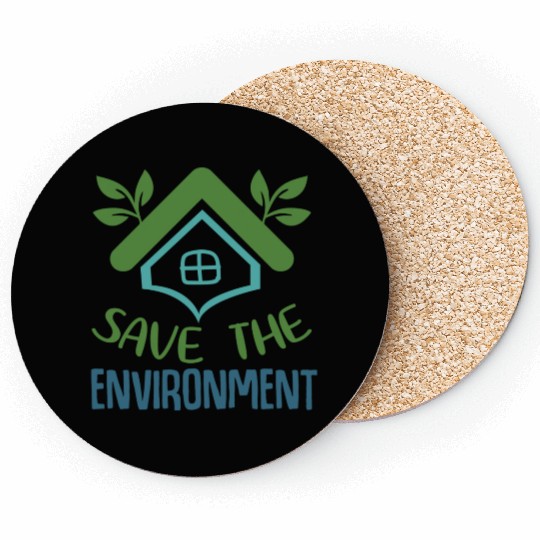 Save The Environment Coasters