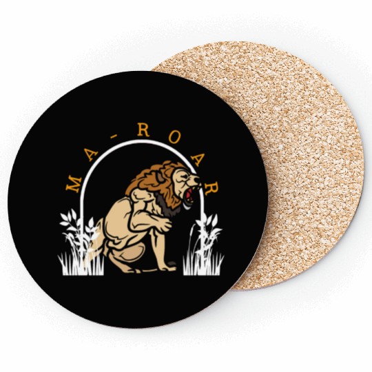Passover Maror Coasters, Ma-Roar Lion Of Judah