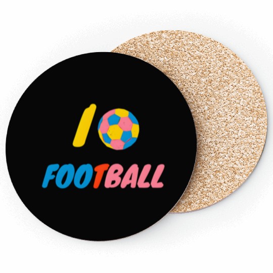 I love football , sport lover Coasters