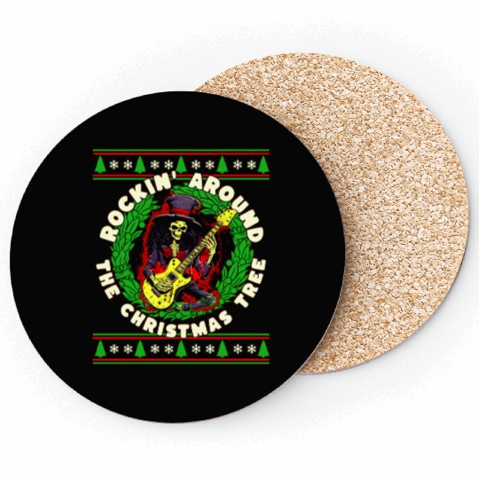 Christmas quote, Christmas Tree, Christmas funny Coasters