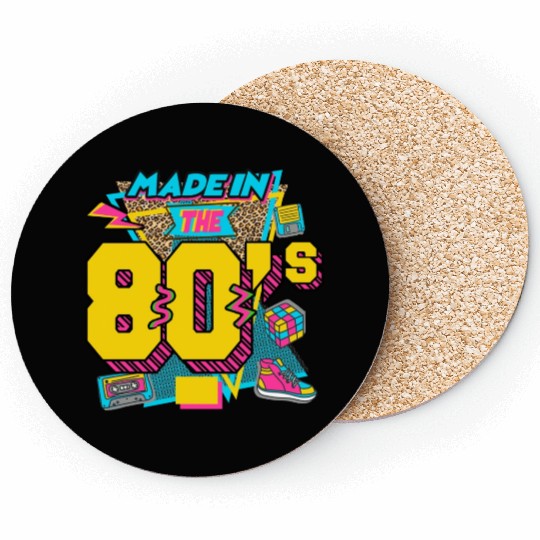 made in 80s Coasters