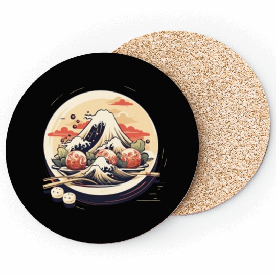 Great Takoyaki Coasters