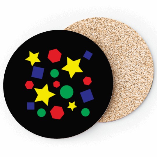 Coasters Includes patterns multi-colored