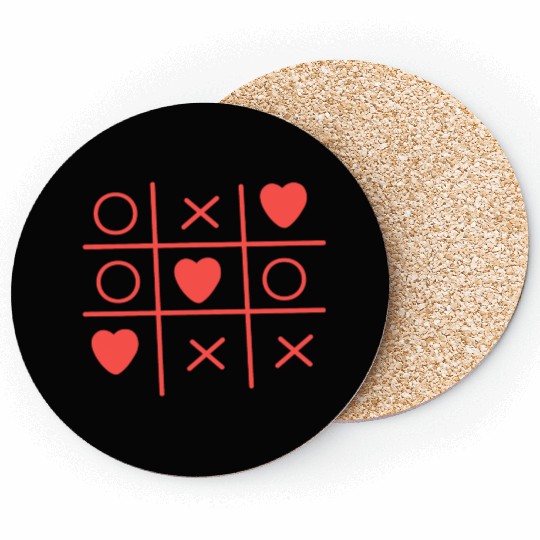Cool Valentine s Day Criss Cross Heart Coasters