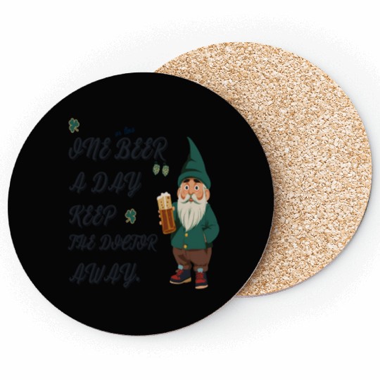 Beer keep the doctor Coasters